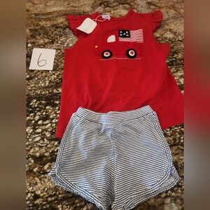 Red and Blue Kids Matching Set